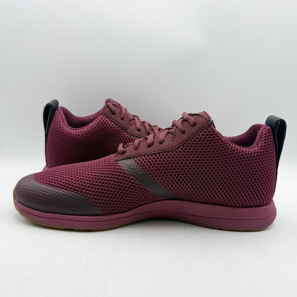 YORK Athletics Mens The Henry Mid Trainer Sneakers US 12 Red Black NIB main image 4